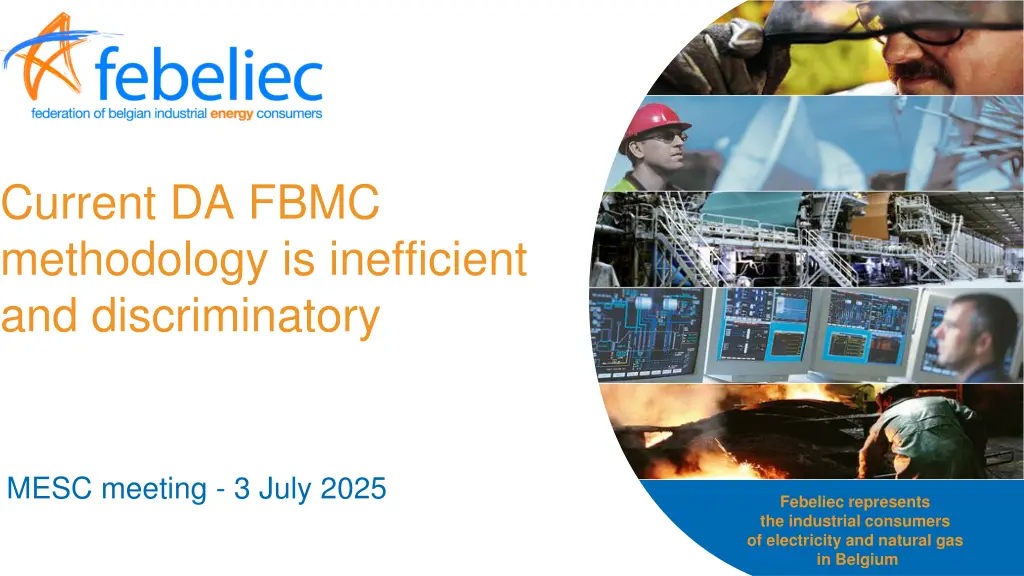 current da fbmc methodology is inefficient