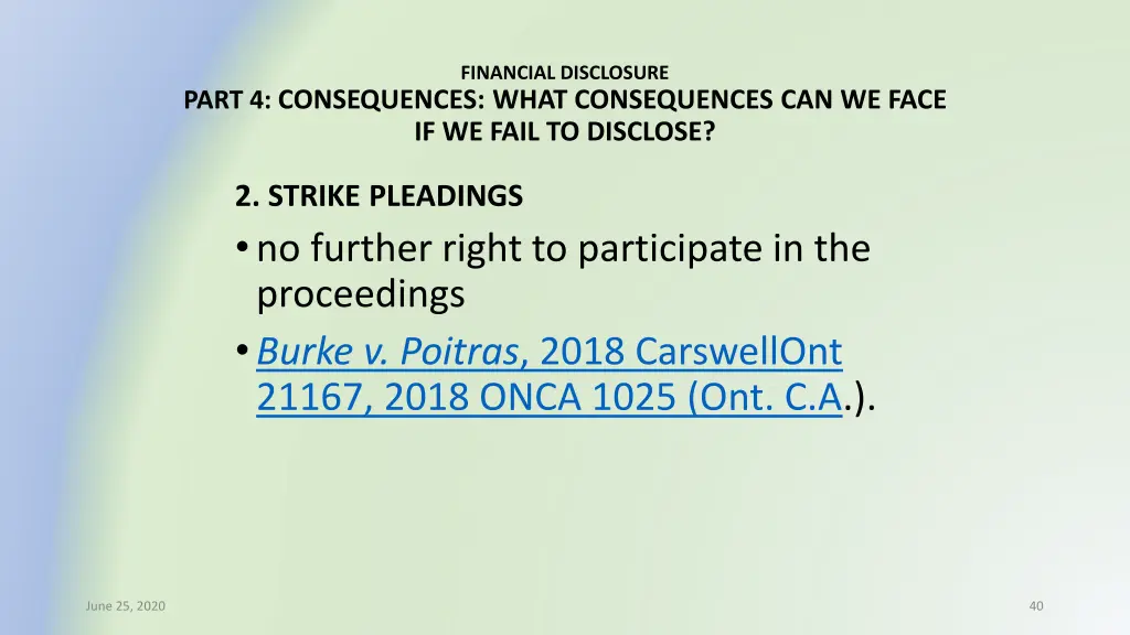 financial disclosure 33