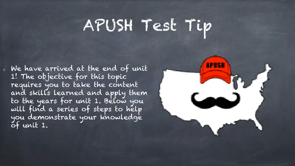 apush test tip
