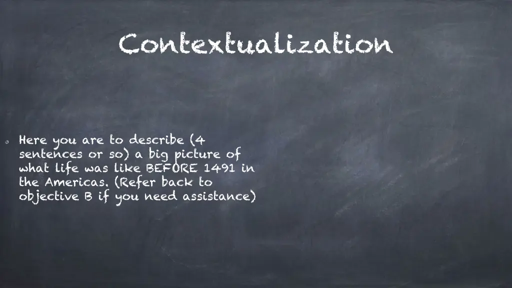 contextualization