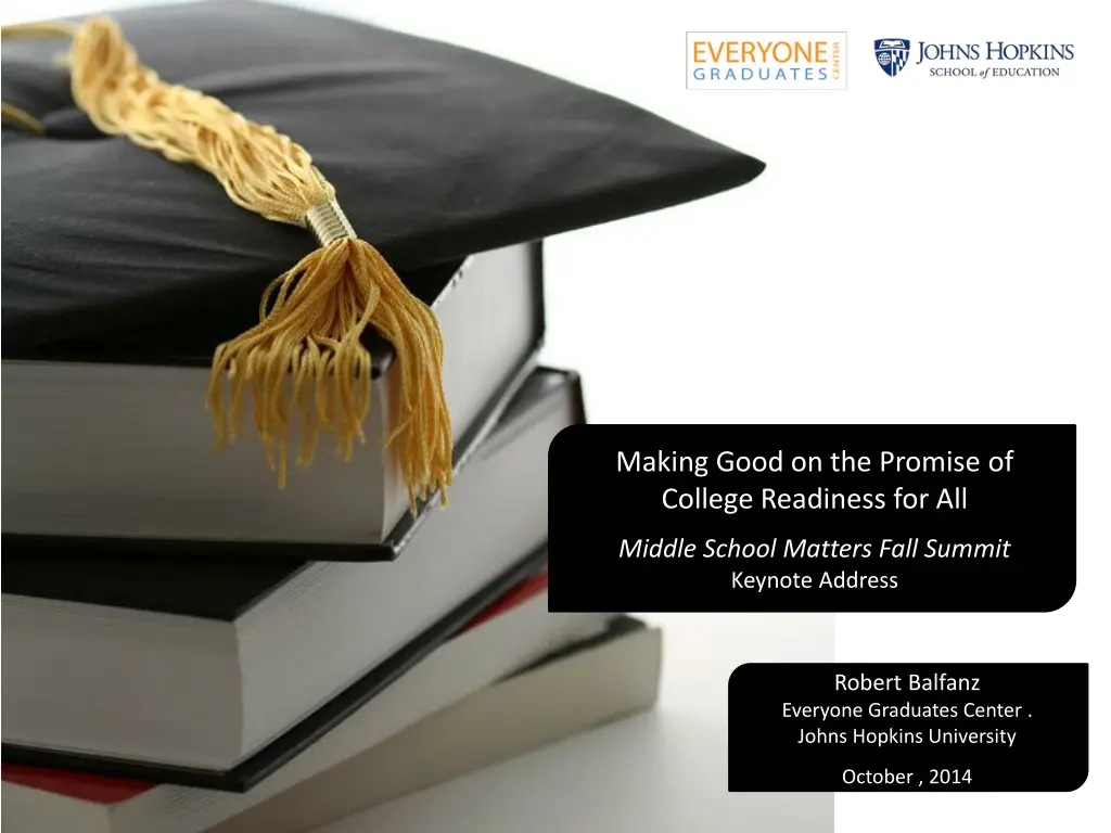 making good on the promise of college readiness