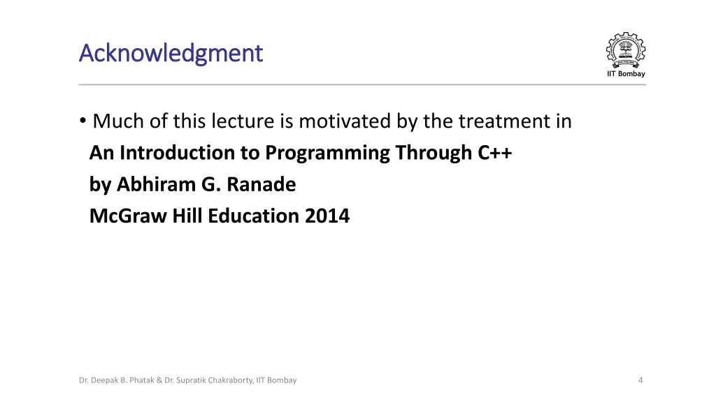 acknowledgment acknowledgment