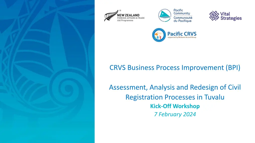 crvs business process improvement bpi
