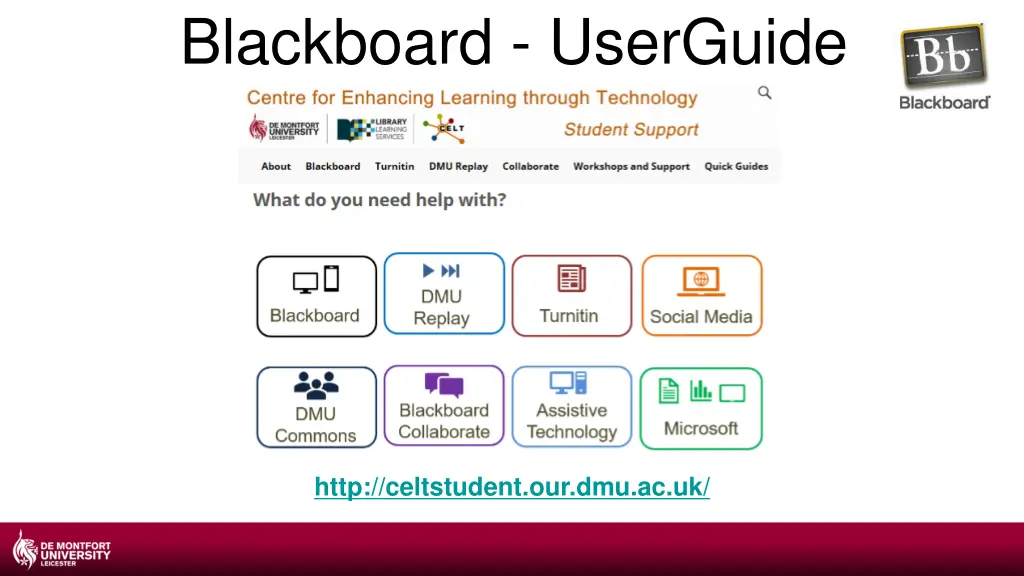 blackboard userguide