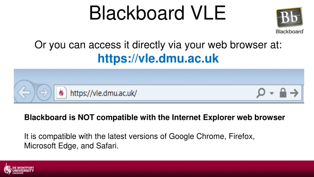 blackboard vle 1