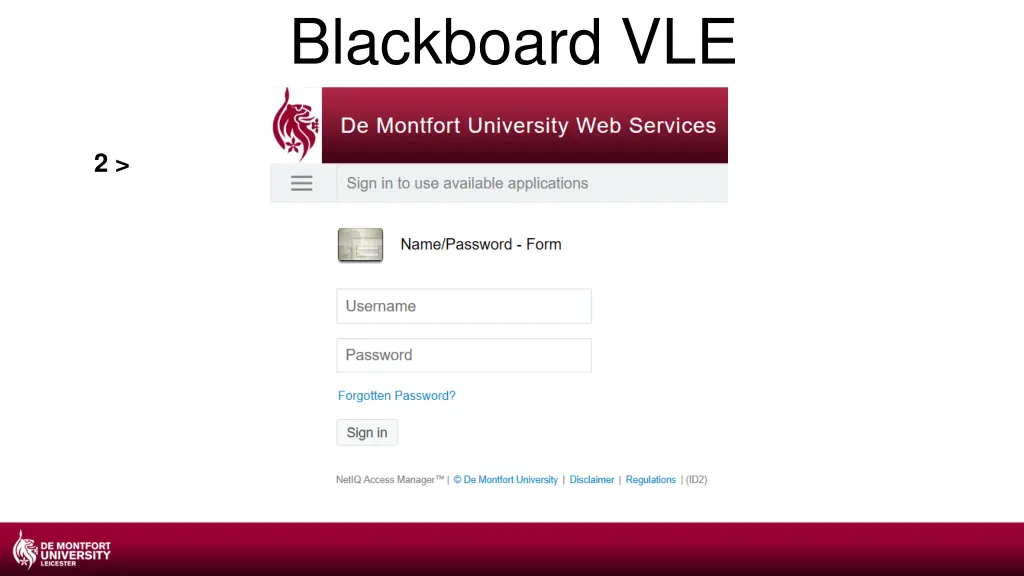 blackboard vle 3