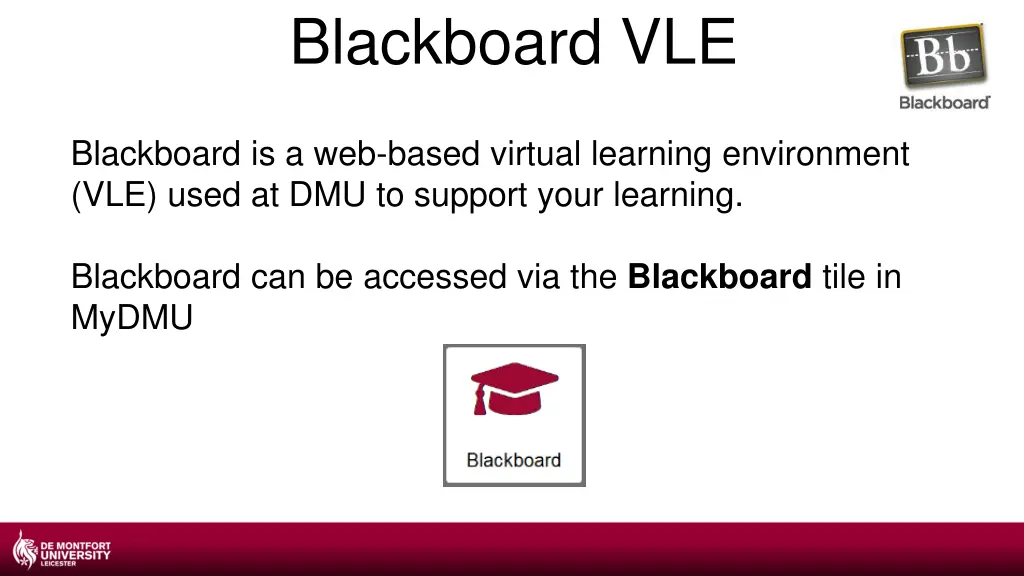 blackboard vle