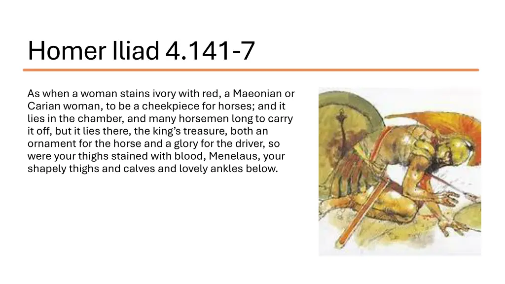 homer iliad 4 141 7