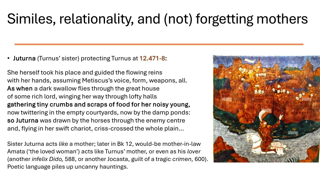 similes relationality and not forgetting mothers