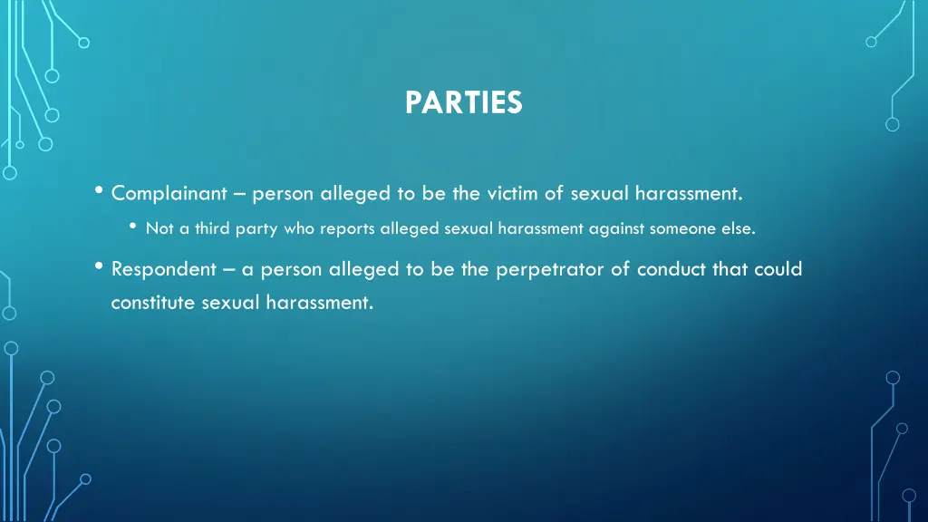 parties