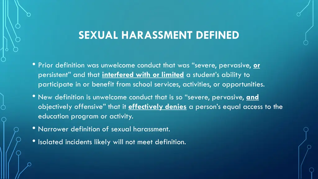 sexual harassment defined 1