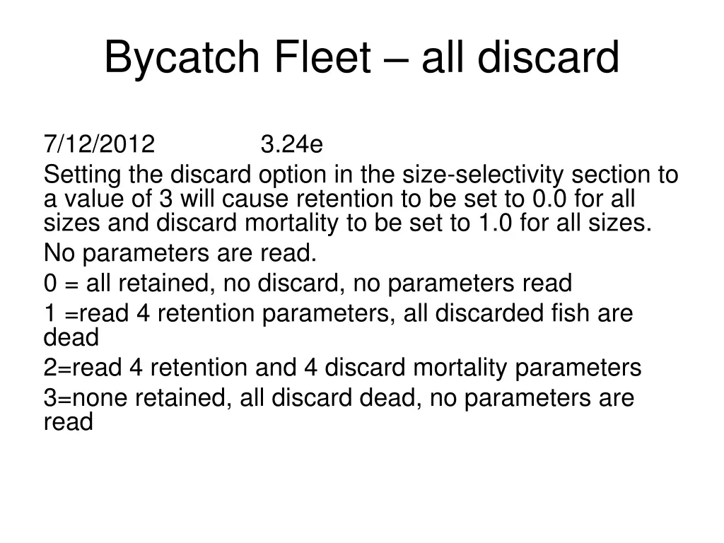 bycatch fleet all discard