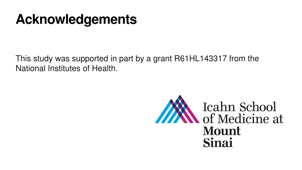 acknowledgements