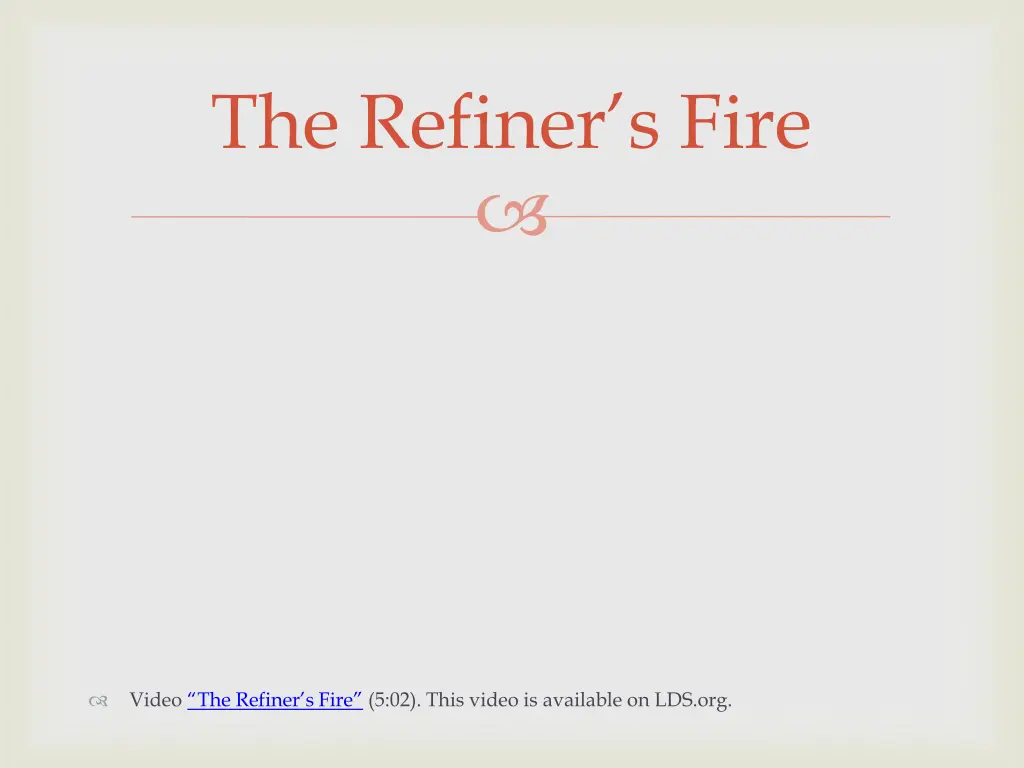the refiner s fire