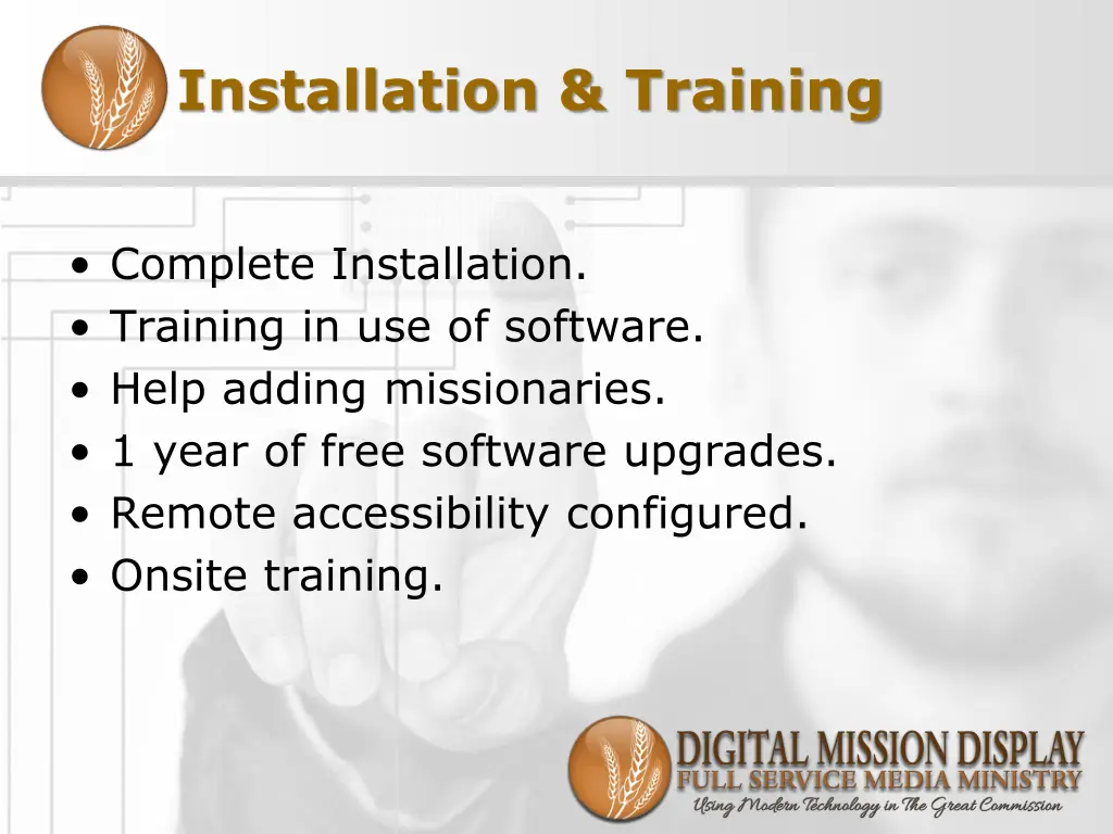 installation training