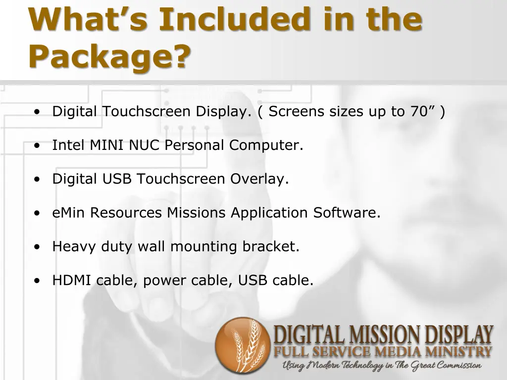 what s included in the package