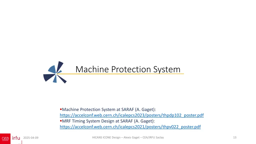 machine protection system