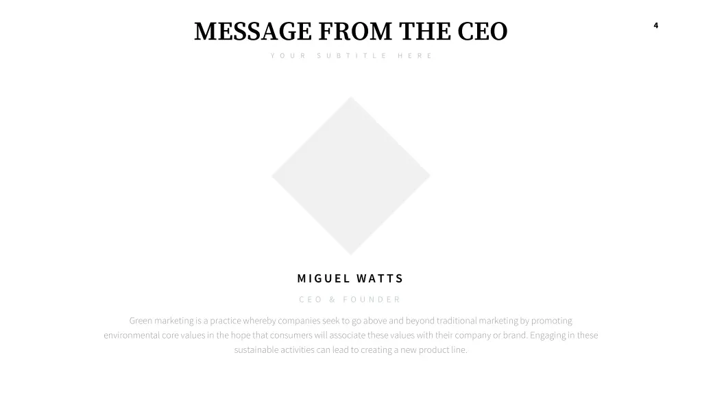 message from