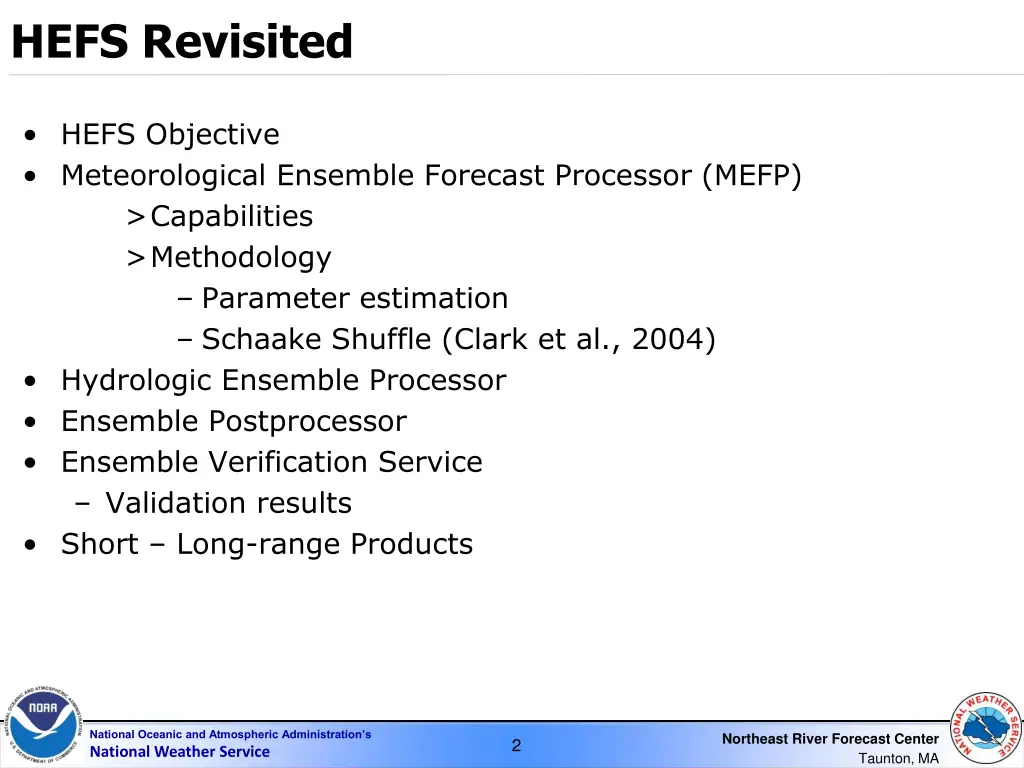 hefs revisited