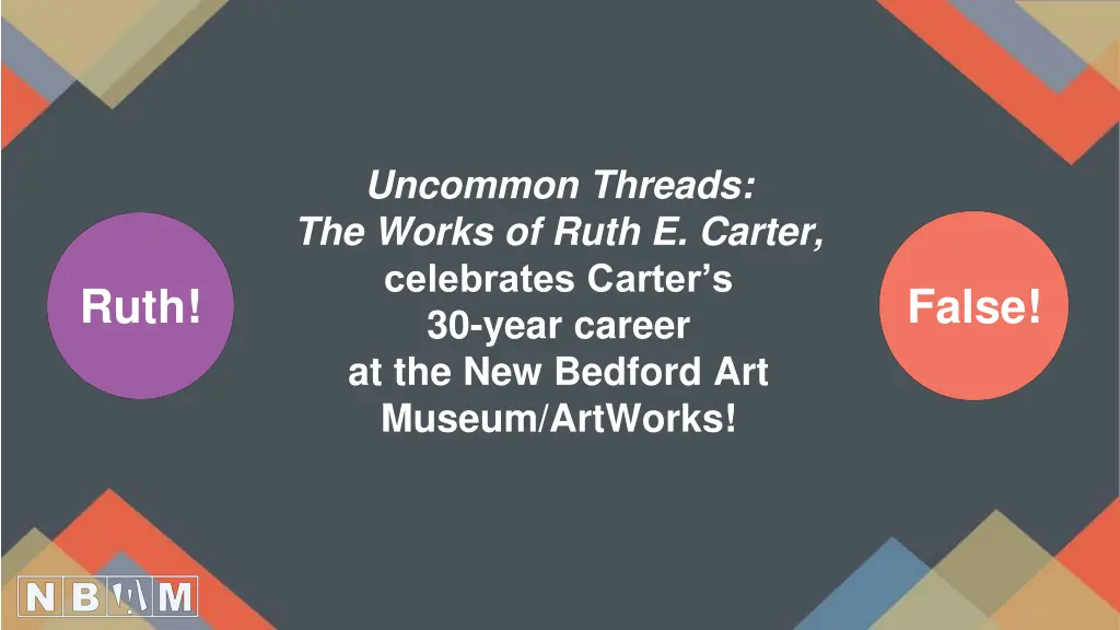 uncommon threads the works of ruth e carter