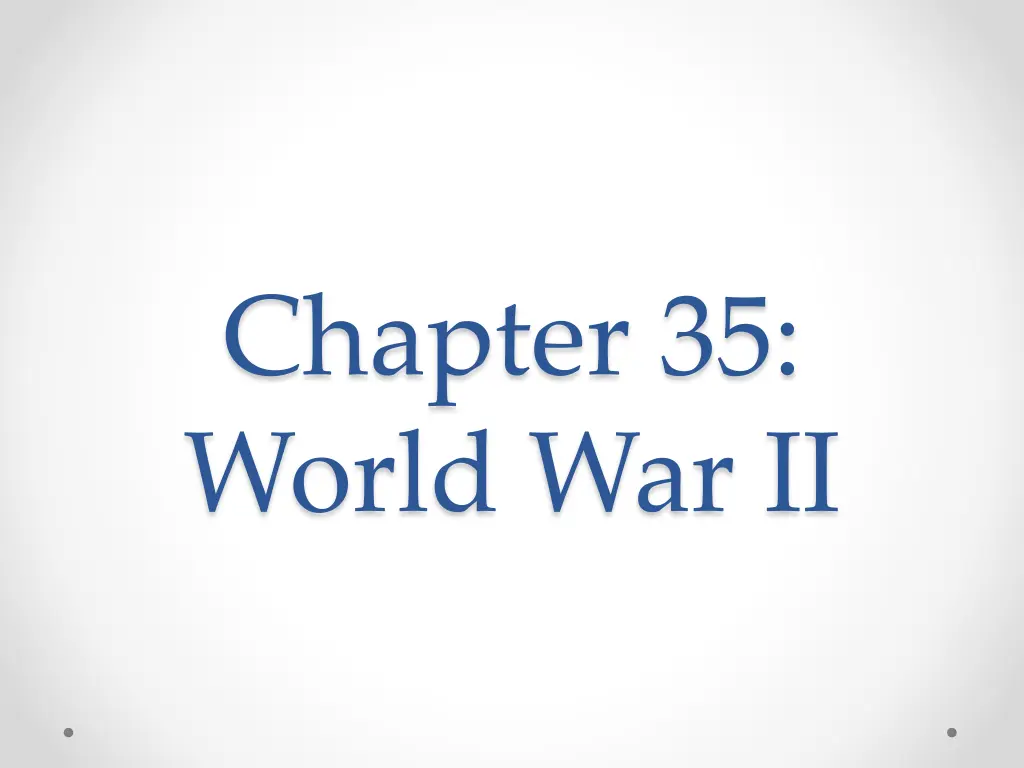 chapter 35 world war ii