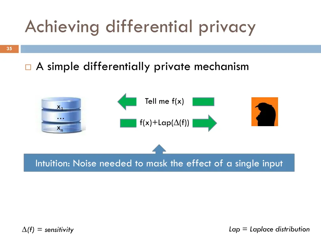 achieving differential privacy 3