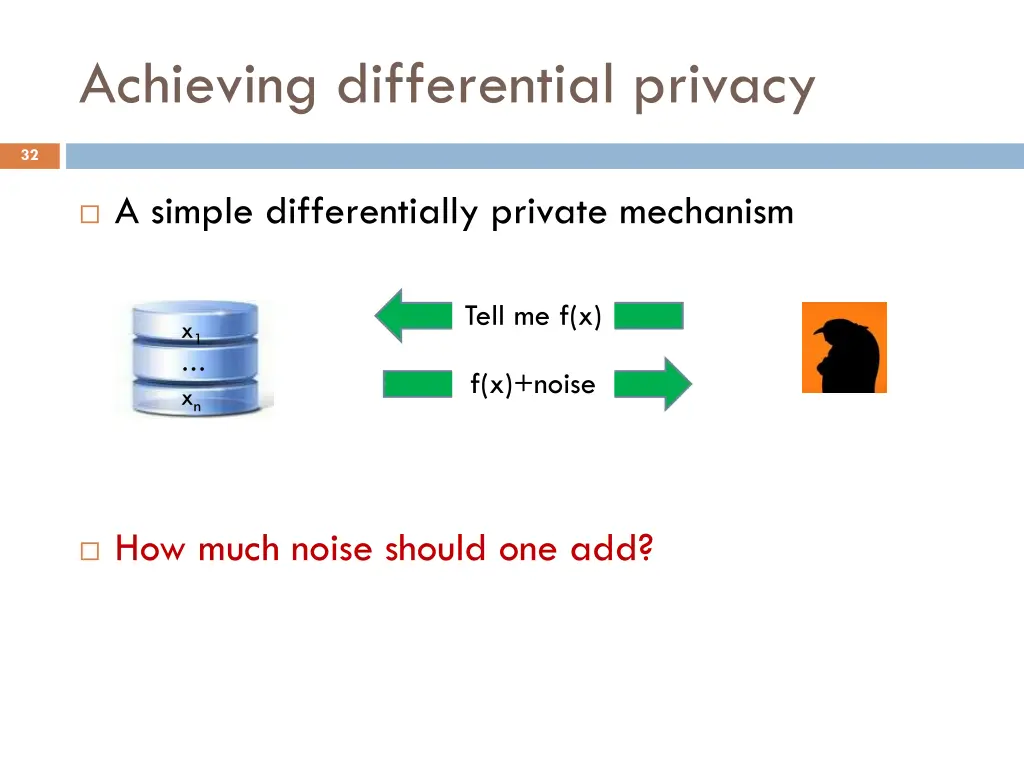 achieving differential privacy