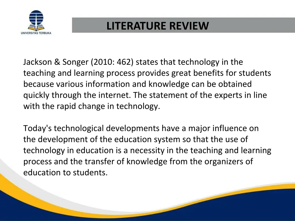literature review