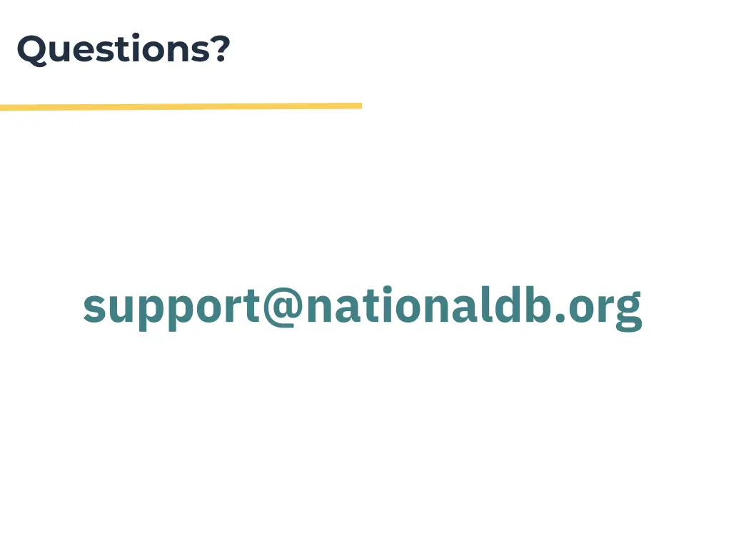 questions
