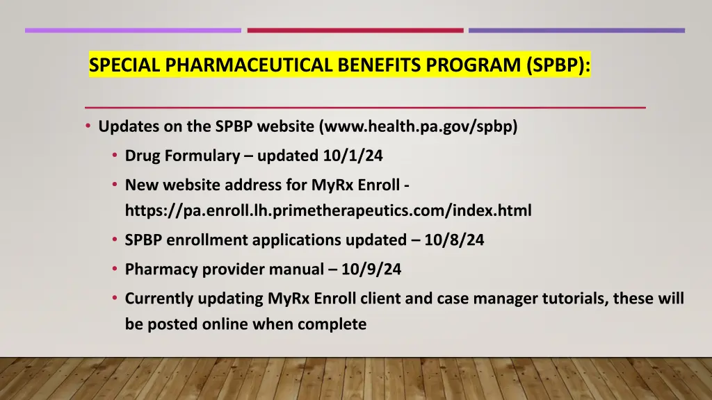 special pharmaceutical benefits program spbp 1