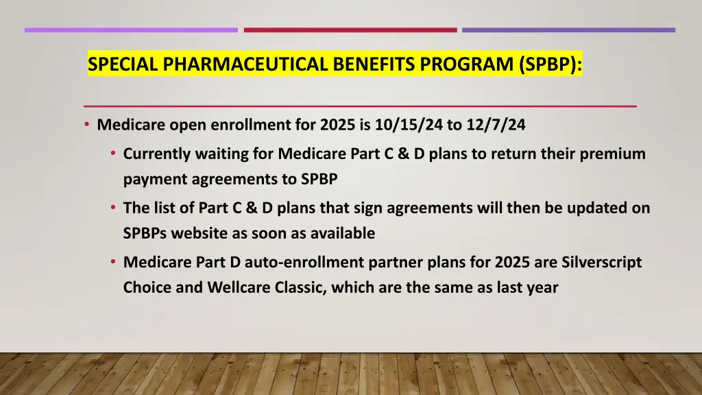special pharmaceutical benefits program spbp 2