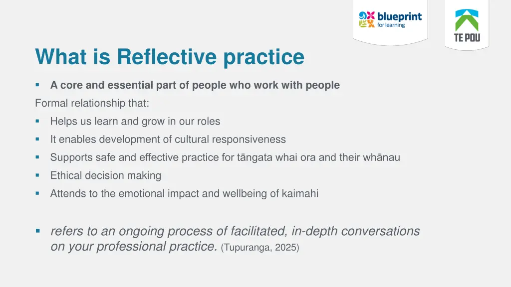what is reflective practice