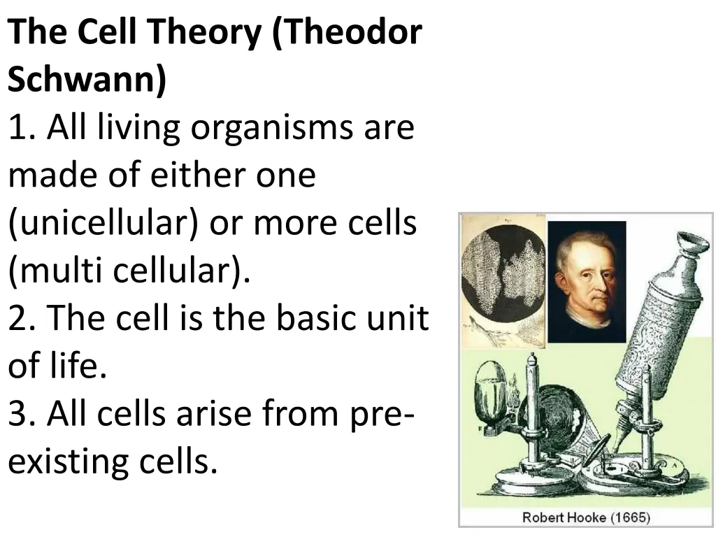 the cell theory theodor schwann 1 all living
