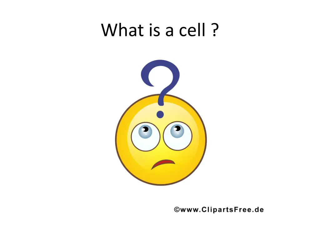 what is a cell