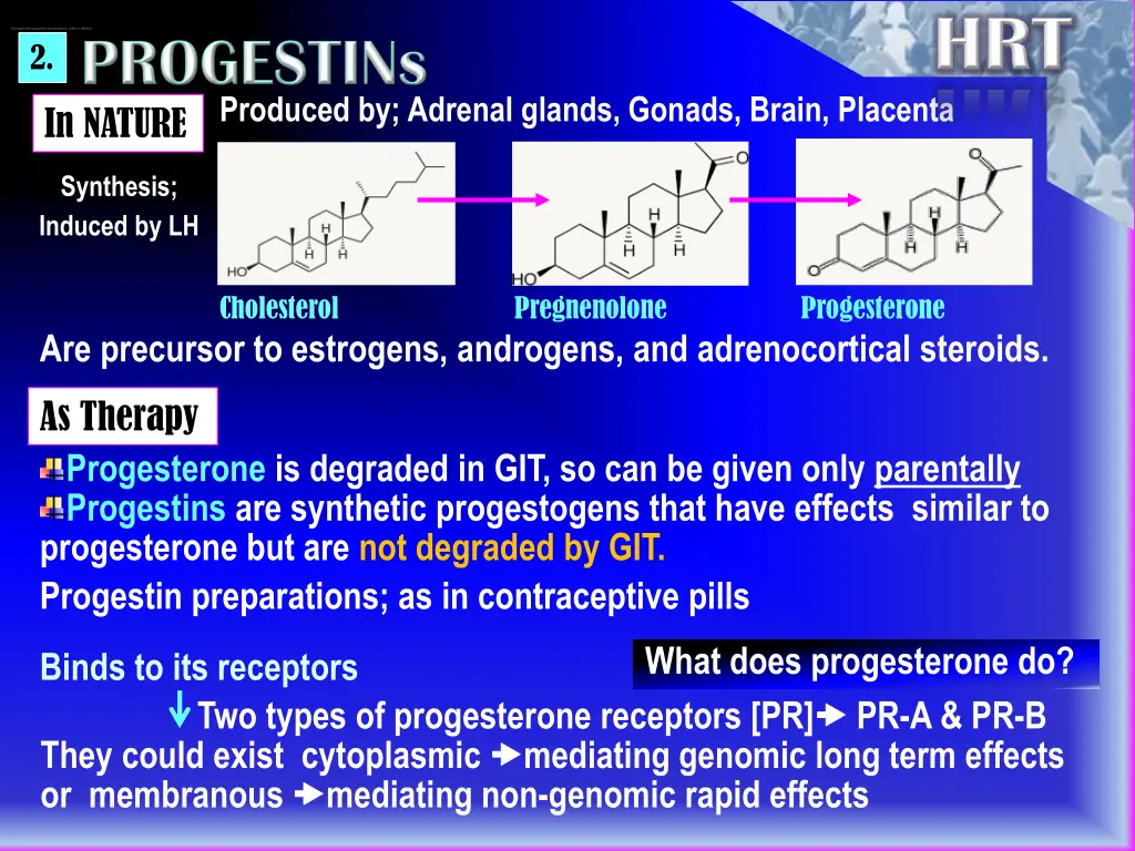 estrogen and progestin combinations pills