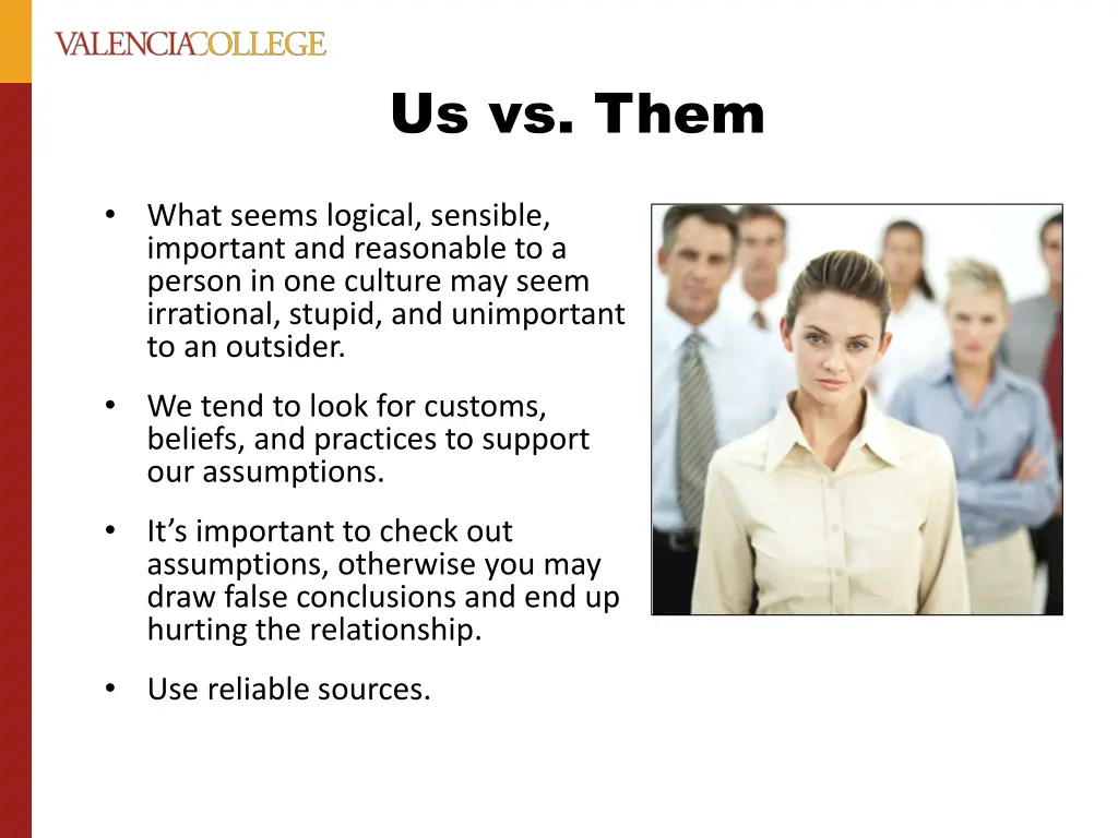 us vs them