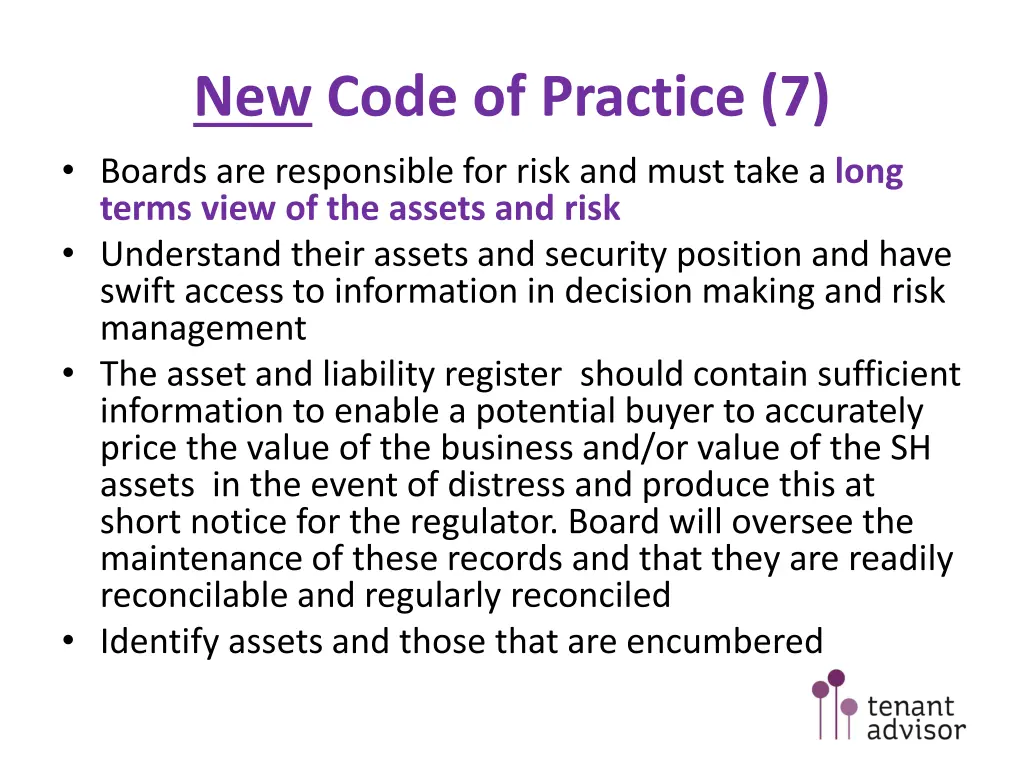new code of practice 7 boards are responsible