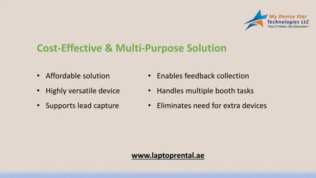 cost effective multi purpose solution