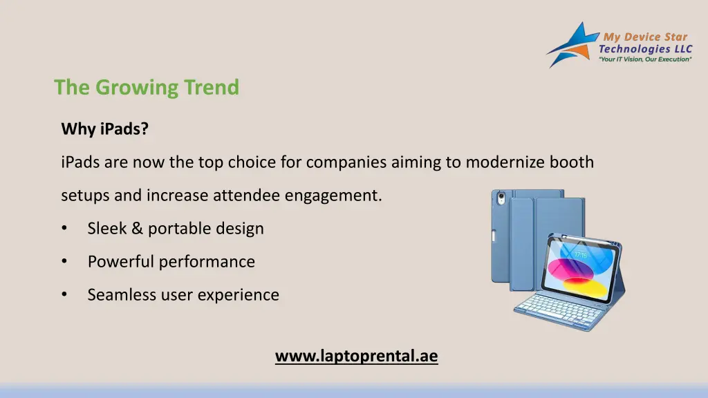 the growing trend