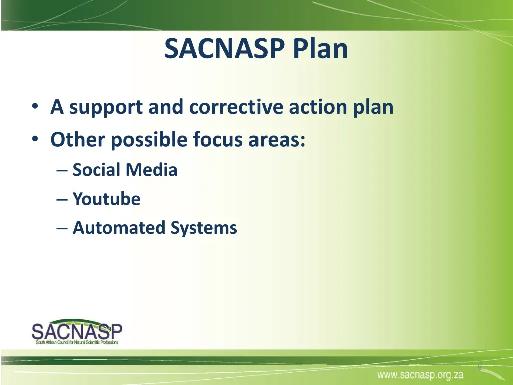 sacnasp plan 1
