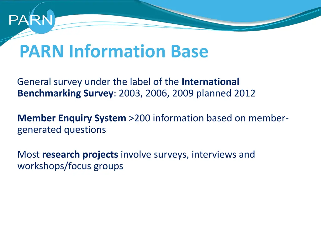 parn information base