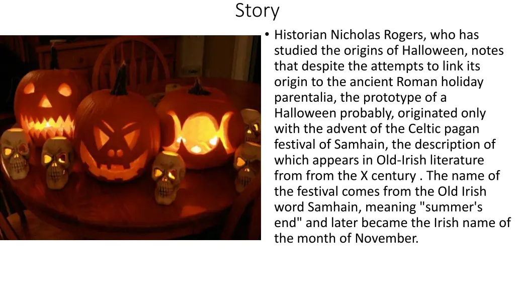 story