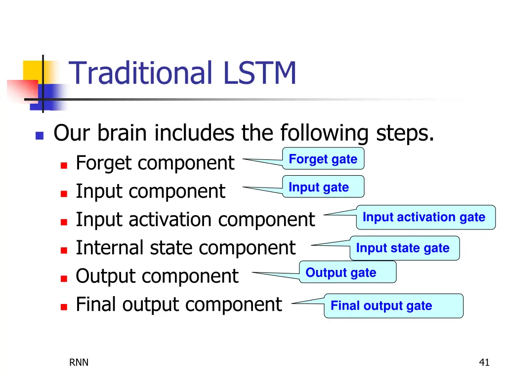 traditional lstm 4