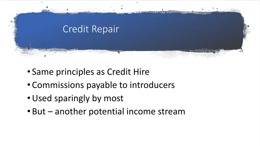 credit repair