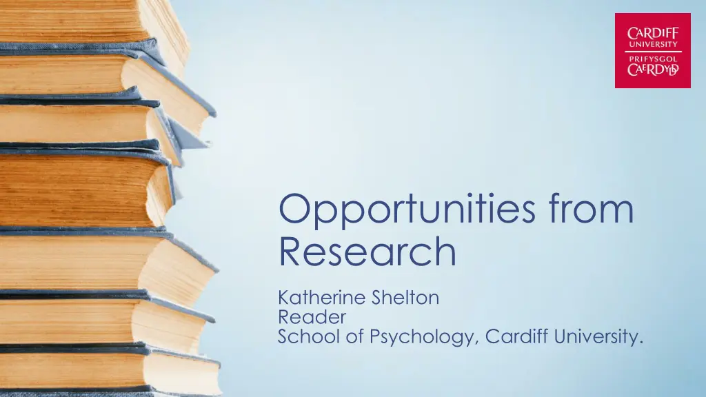 opportunities from research