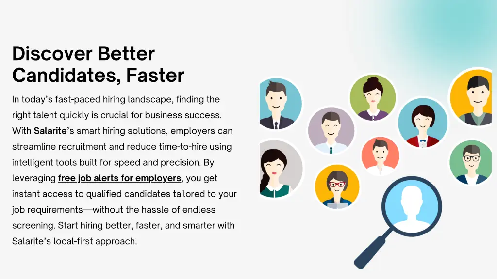discover better candidates faster