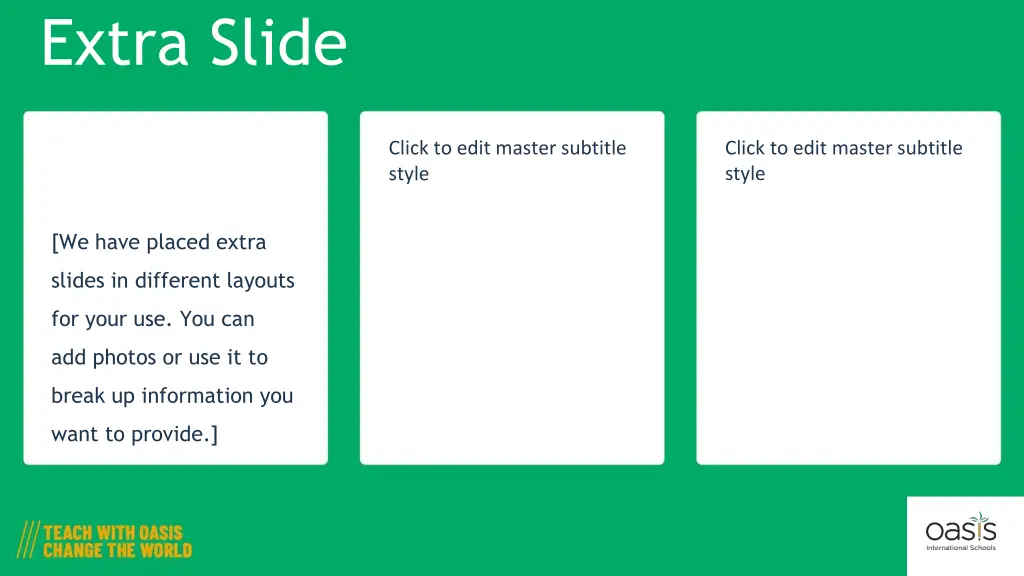 extra slide 1