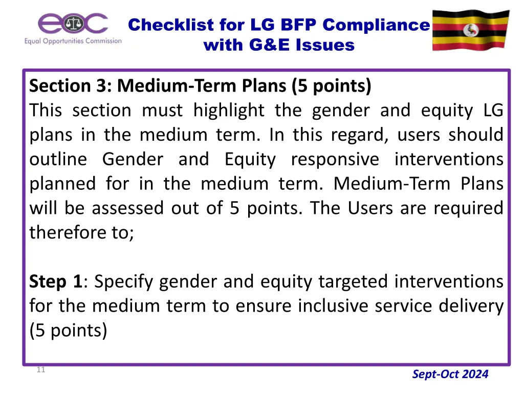 checklist for lg bfp compliance with g e issues 2