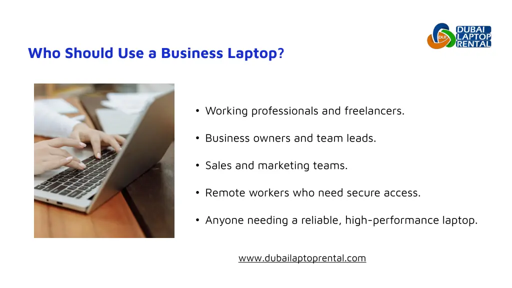 who should use a business laptop