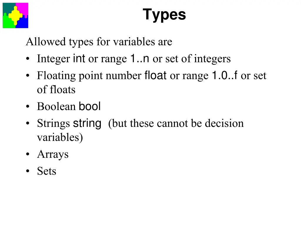 types